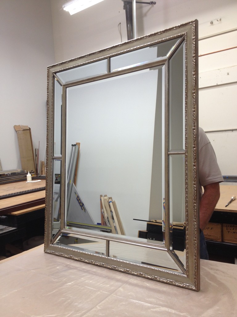 Antique MultiPane Mirror Discount Glass and Mirror San