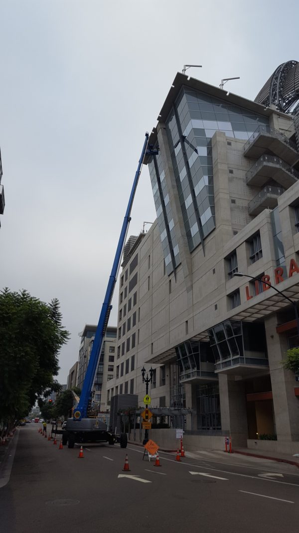 Commercial Glass Install with Crane Discount Glass and Mirror San